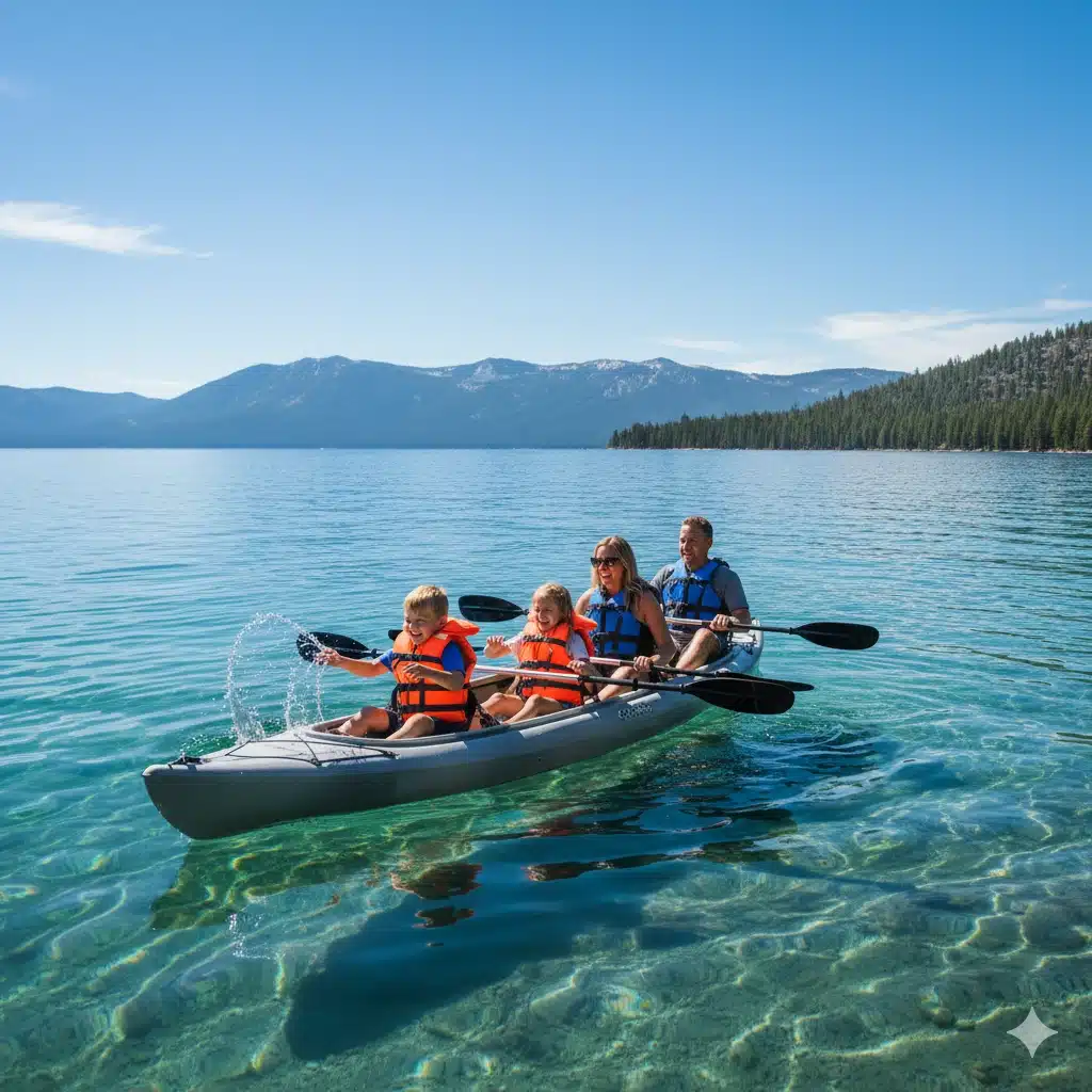Affordable Lake Tahoe family vacation activities